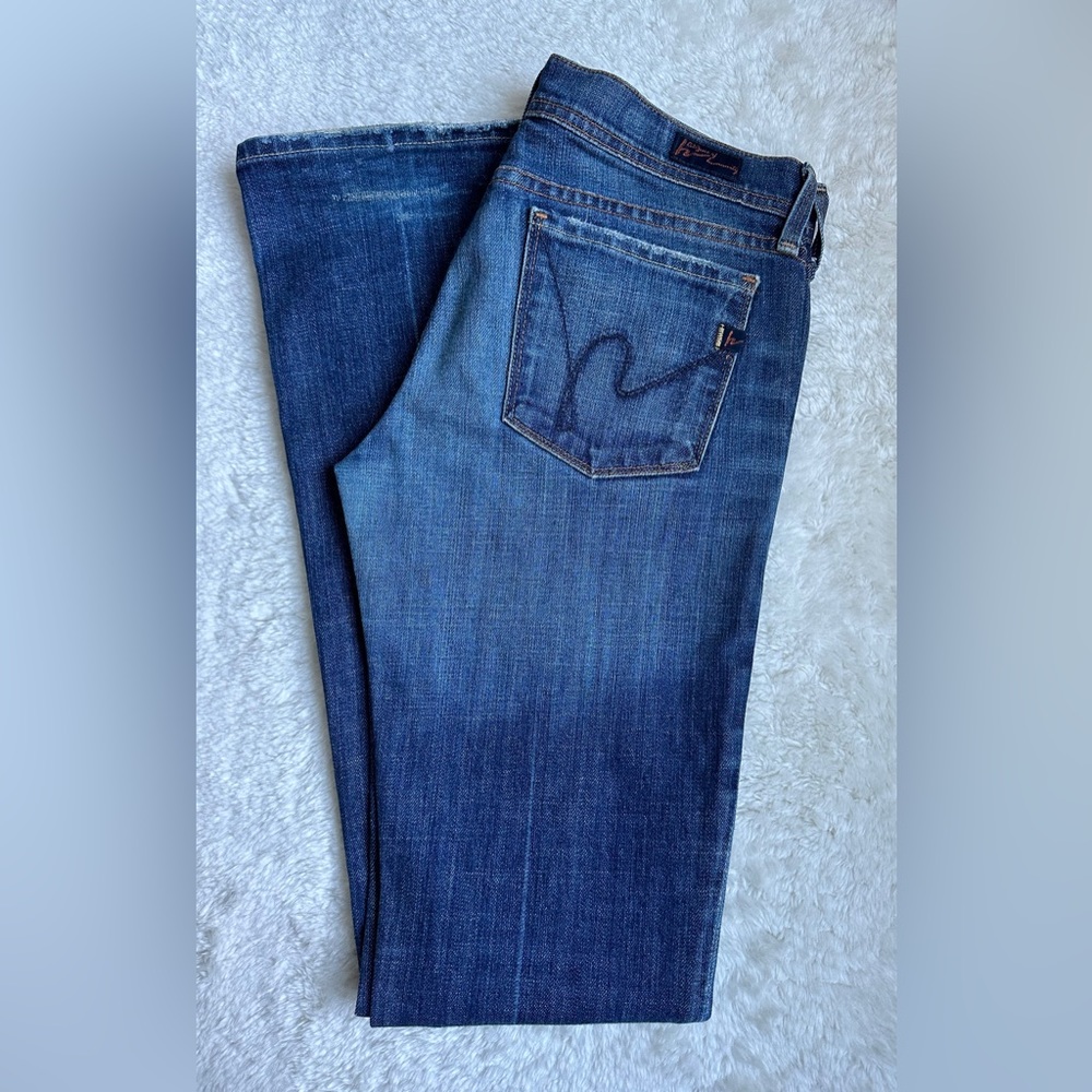 Citizens Of Humanity - Ingrid 002 - Stretch Low Waist Flare Jeans - 27